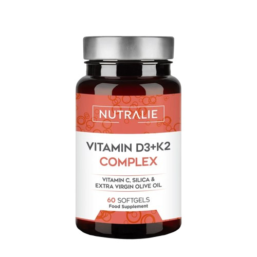 VITAMINA D3 + K2 COMPLEX (60 perlas)