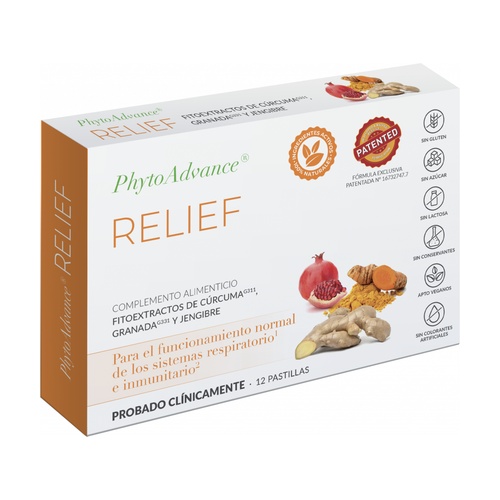 PhytoAdvance RELIEF (12 comprimidos para disolver en la boca)