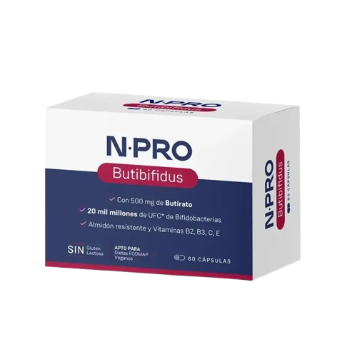 NPro - BUTIBIFIDUS antiguo BUTIBIFIDUSBIOTA (60 cápsulas)