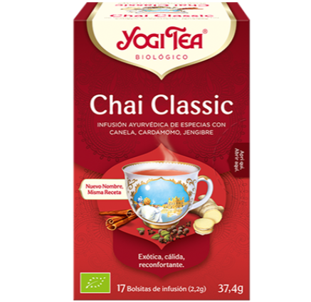 YOGI TEA CHAI Classic bio (17 filtros)