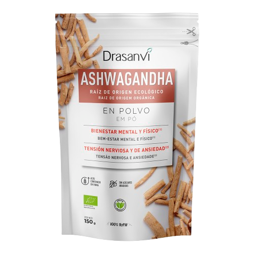 ASHWAGANDHA POLVO BIO (150  g)