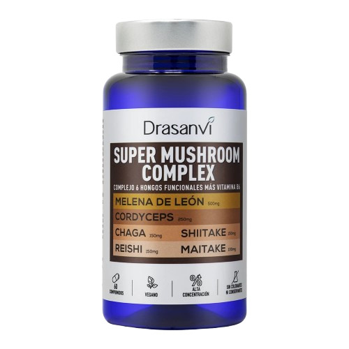 SUPER MUSHROOM COMPLEX (60 comprimidos)