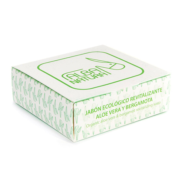 Jabn Revitalizante para pieles grasas de LECHE DE BURRA eco (115 g)