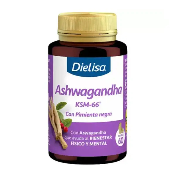 ASHWAGANDHA KSM-66 (60 cpsulas)