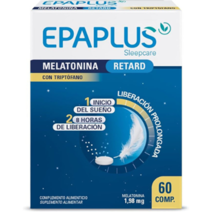 EPAPLUS sleepcare Melatonina retard con triptfano (60 compr.)
