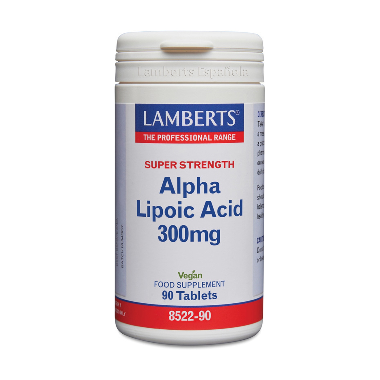 ACIDO Alfa Lipoico 300 mg.  (90 comprimidos)