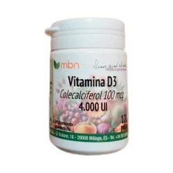 VITAMINA D3 4000 UI (120 perlas)