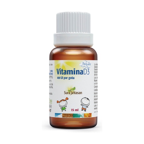 VITAMINA D3 PEQUES 400 UI por gota (15 ml)