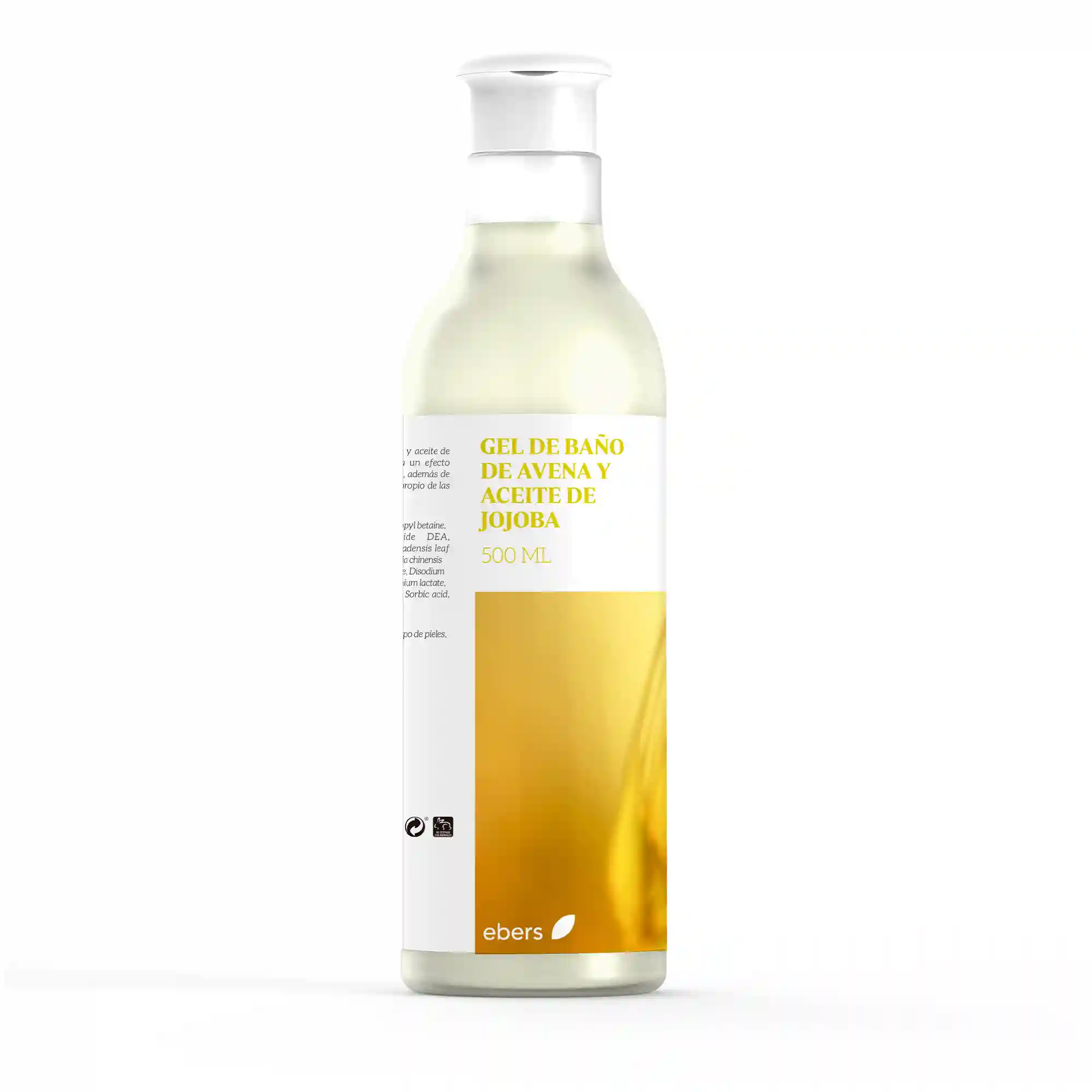 GEL DE BAÑO AVENA + JOJOBA (500 ml)