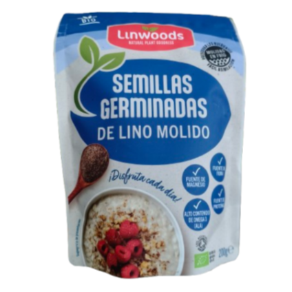 Semillas germinadas de LINO MOLIDO bio (200 g.)