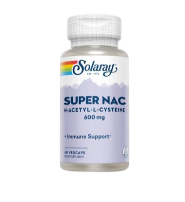 SUPER NAC  N-Acetyl L-Cysteina 600Mg (60 cápsulas)