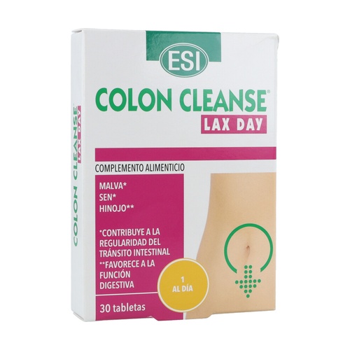 COLON CLEANSE Lax Day (30 Tabletas)