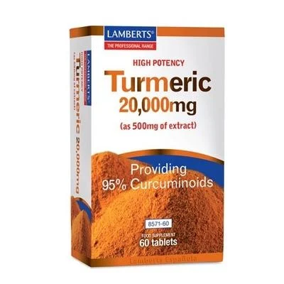 Crcuma 20.000 mg (95% de curcumina) 60 comp.