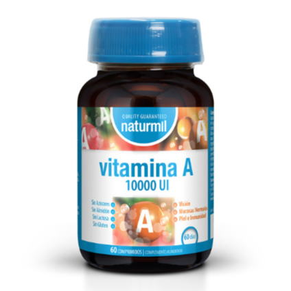 NATURMIL - VITAMINA A 10000 UI (60 comprimidos)