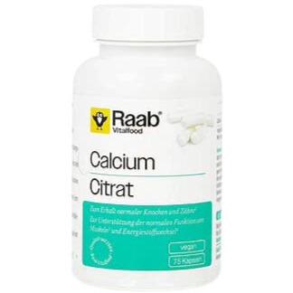 CITRATO DE CALCIO (75 cápsulas)