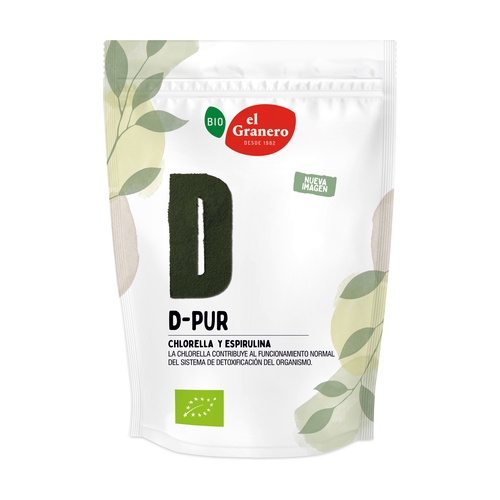 D-PUR antiguo DETOX (Chlorella y Spirulina) (200 g)