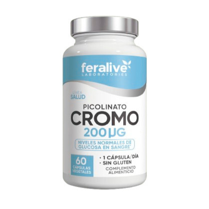 PICOLINATO DE CROMO 200 µg (60 cápsulas)