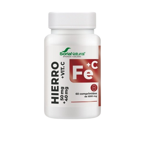 HIERRO + VITAMINA C  (60 comprimidos)