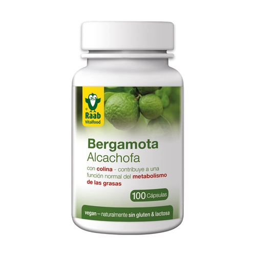 BERGAMOTA Y ALCACHOFA (100 cpsulas)