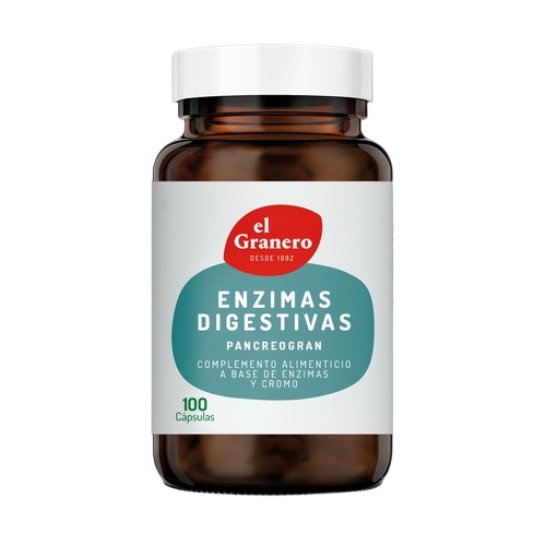 PANCREOGRAN ENZIMAS DIGESTIVAS (100 cápsulas)