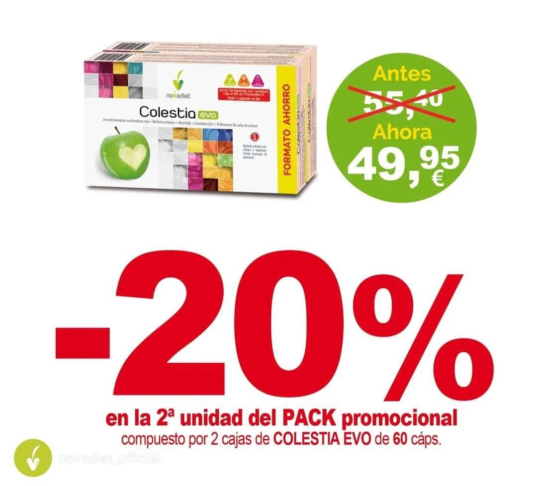 Pack Colestia evo (-20% en la  2 unidad)