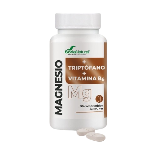 MAGNESIO, TRIPTÓFANO + VITAMINA B6 (90 comprimidos)