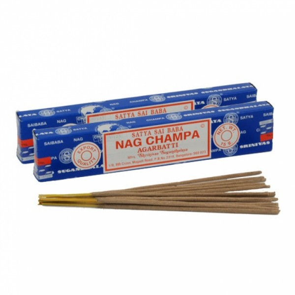 Palos de incienso Satya Nag Champa 15 gm: Mezclar y combinar ¡COMPRA 3  OBTÉN 3 GRATIS! (carro de 6 in)