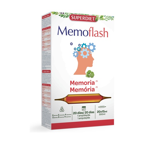 MEMOFLASH (20 ampollas)
