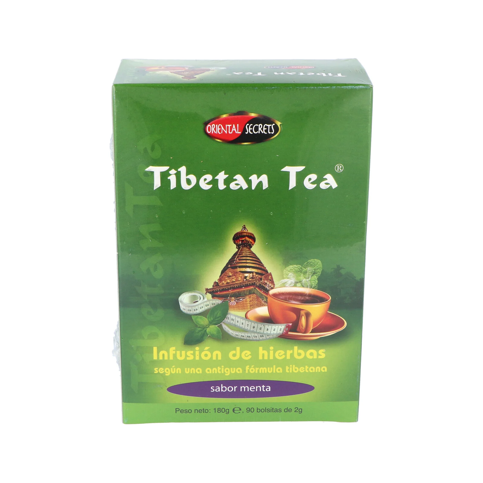 TIBETEAN-Té TIBETANO - Sabor menta (84 filtros)