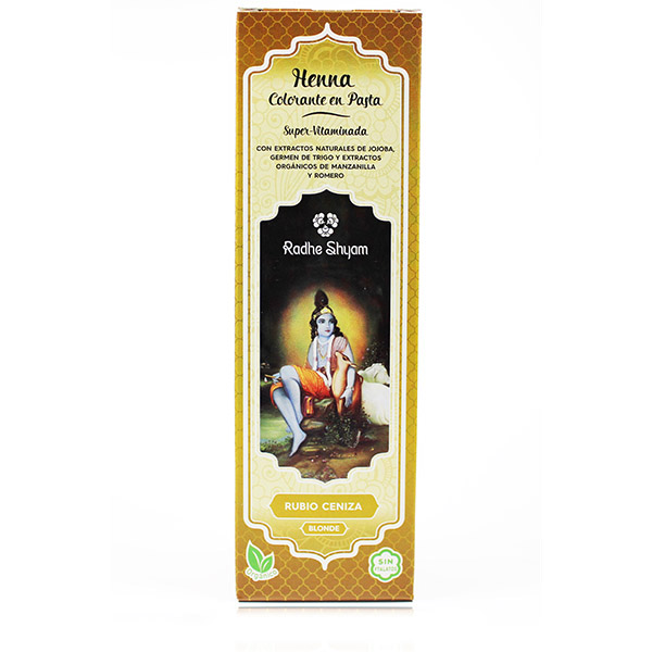 Henna pasta RUBIO CENIZA (200 ml)