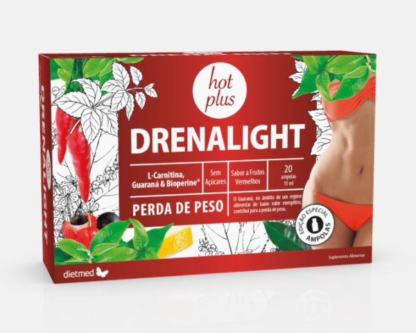 DRENALIGHT HOT PLUS (20 ampollas)