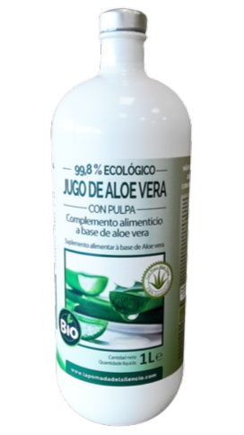 JUGO DE ALOE VERA CON PULPA ECOLGICO (1 l)