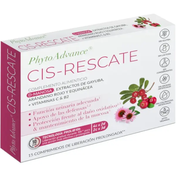 PhytoAdvance CIS-RESCATE  (15 comprimidos)