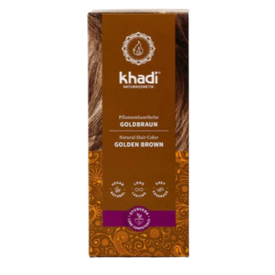 KHADI HENNA CASTAÑO DORADO  (100 g)