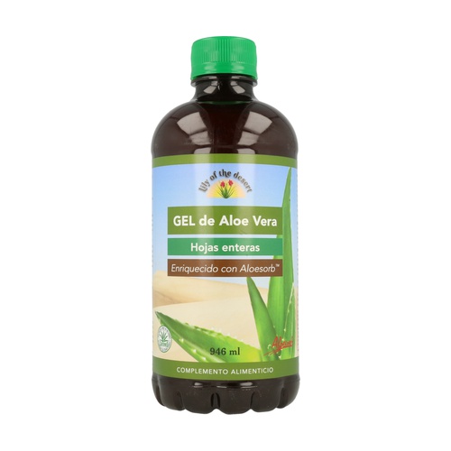 GEL ALOE VERA Hojas enteras bio (946 ml)