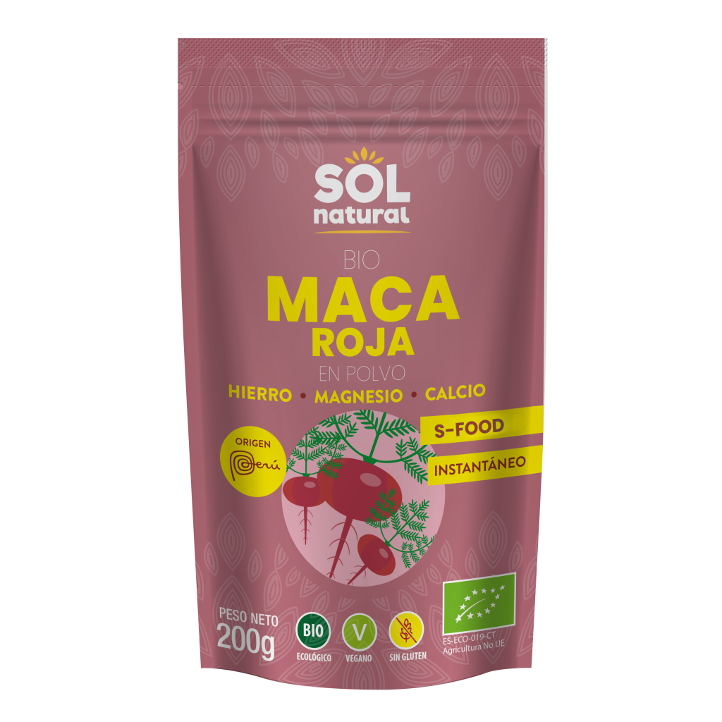 MACA ROJA EN POLVO bio (200 g)