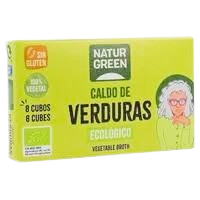 CUBITOS DE CALDO DE VERDURAS BIO (8 cubitos)