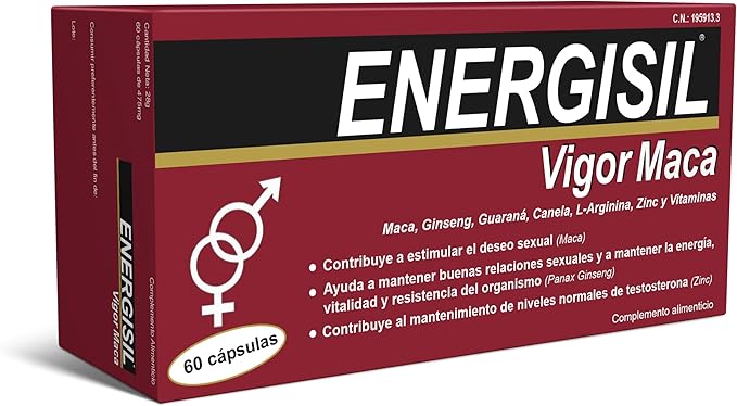 ENERGISIL VIGOR MACA (60 cpsulas)