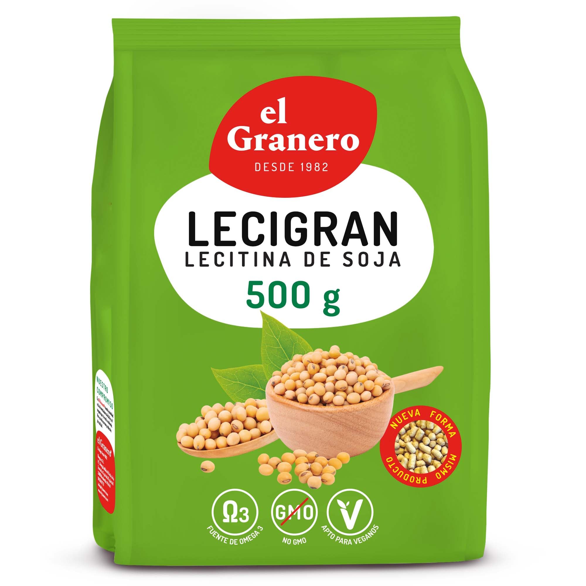 LECIGRAN Lecitina de soja IP  (500 g)