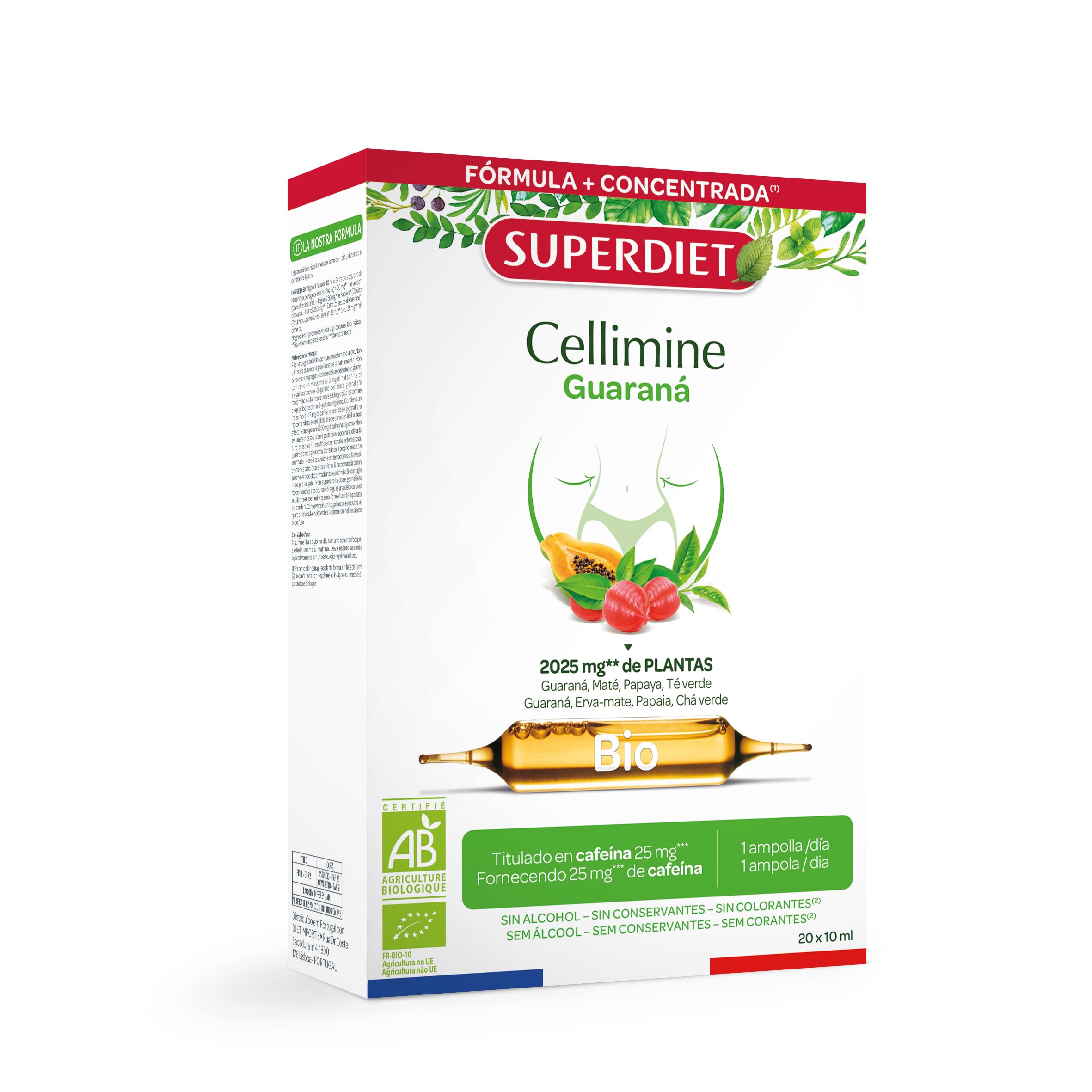 CELLIMINE QUEMA GRASAS bio (20 ampollas)