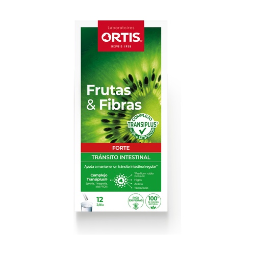 FRUTAS Y FIBRAS forte (12 sobres)
