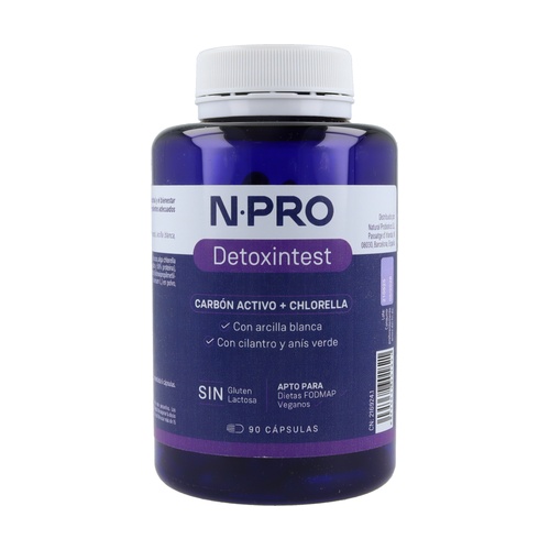 NPro DETOXINTEST (90 cpsulas)
