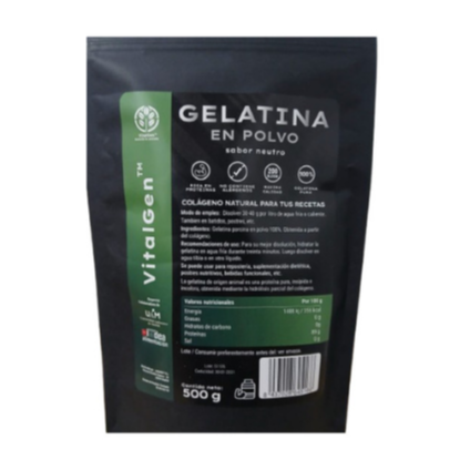 GELATINA EN POLVO sabor neutro (500 g)
