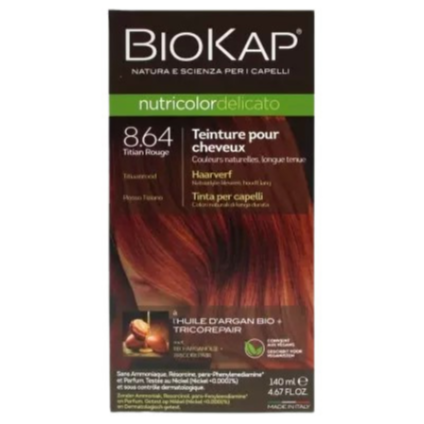 BIOKAP DELICATO 8.64 Rojo Tiziano (140 ml)