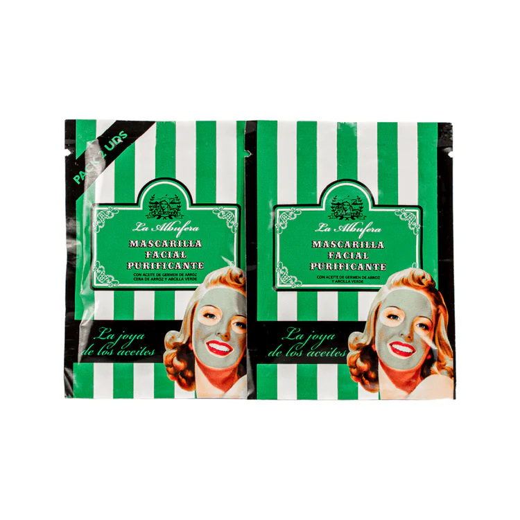 MASCARILLA FACIAL PURIFICANTE (PACK 2 unidades)