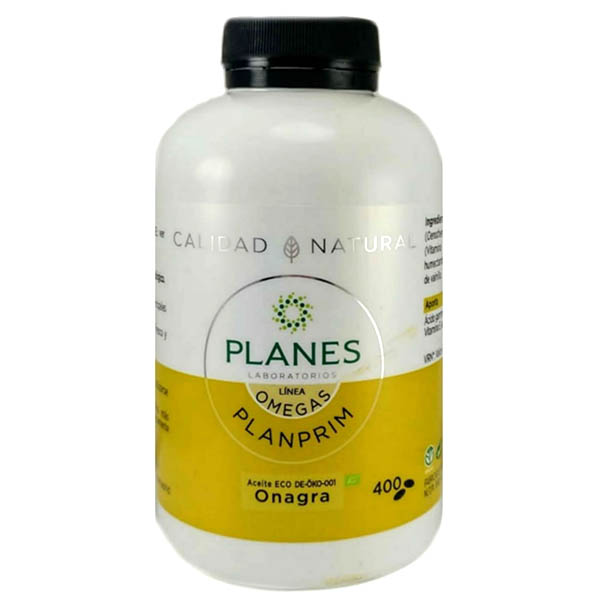 PLANPRIM- Aceite de Onagra ecolgico (400 perlas)