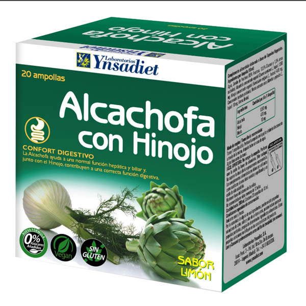 ALCACHOFA con HINOJO (20 ampollas)