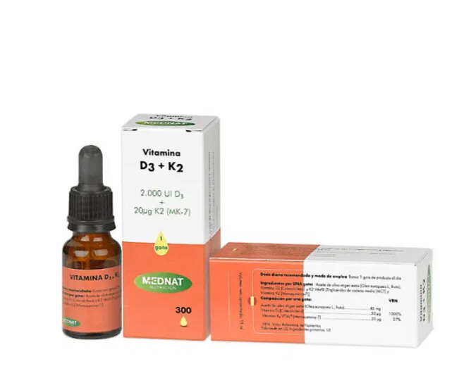 VITAMINA D3 + K2  (15 ml)