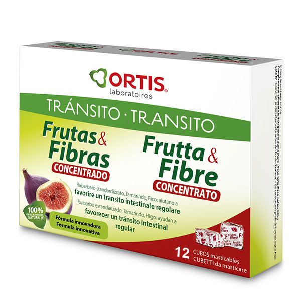 FRUTAS & FIBRAS Concentrado (12 cubitos masticables)