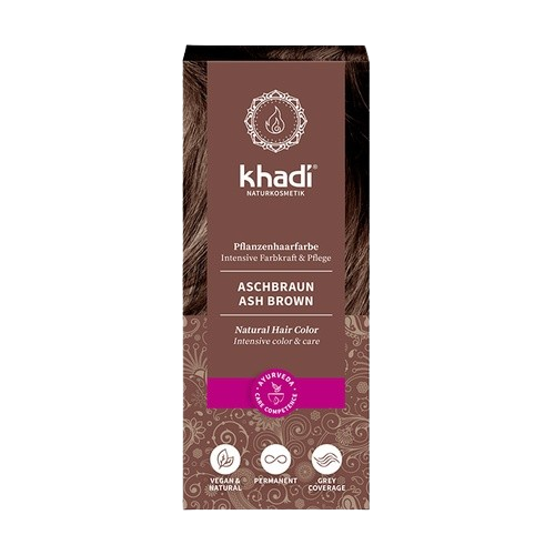 KHADI HENNA CASTAÑO CENIZA (100 g)